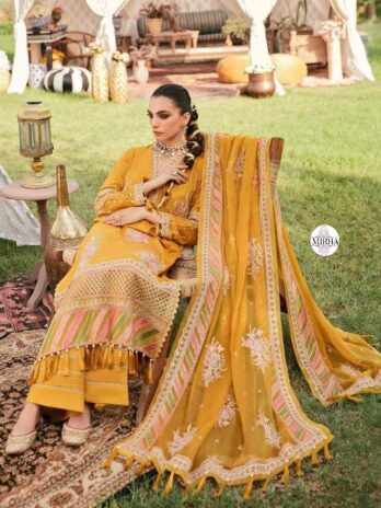 AFROZE   luxery lawn eid collection