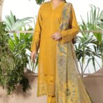 Mushq Luxury collection hit  Code  Available on Fine Quality Lawn with cotton net Dupatta